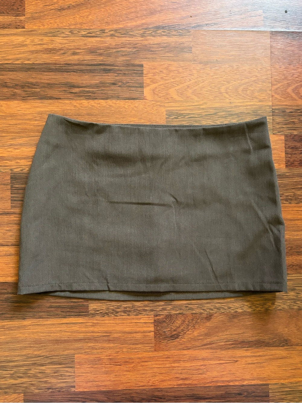 Classic Brown Mini Skirt with Built in shorts